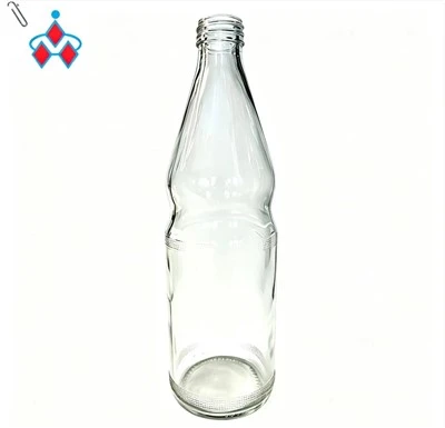 Garrafa de vidro para bebidas carbonatadas de 500ml